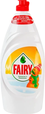 Средство для мытья посуды FAIRY Апельсин и Лимонник, 900мл
