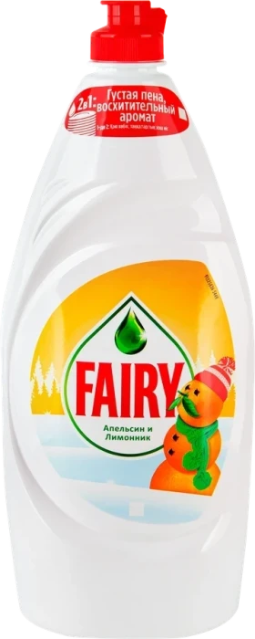 Средство для мытья посуды FAIRY Апельсин и Лимонник, 900мл