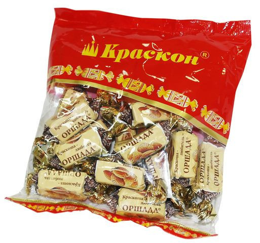 Конфеты КРАСКОН Краскоша-любитель оршада, 200г