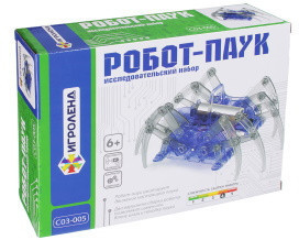 ИГРОЛЕНД Конструктор робототехника "Робот Паук"