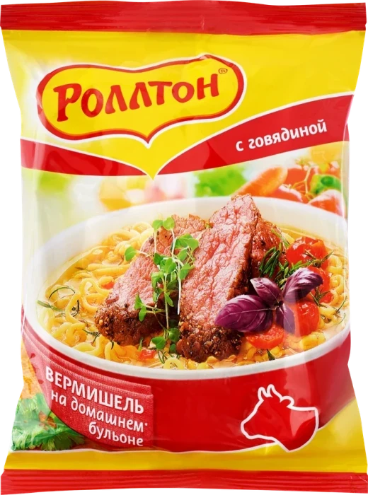 Бульон РОЛЛТОН  с говядиной, 60г