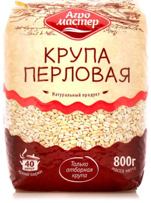 Крупа Перловая Агромастер 800г