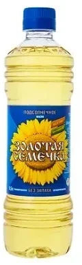 Масло подсолнечное 05 Золотая семечка нерафинированное
