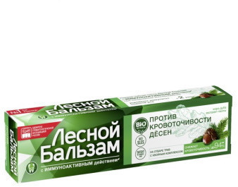 Зубная паста «Против кровоточивости дёсен», с корой дуба, 50 г