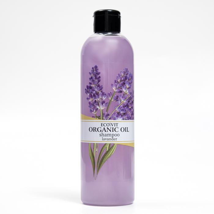 Шампунь ECOandVIT для волос укрепляющий "Лаванда" серии Organic Oil 500 мл.
