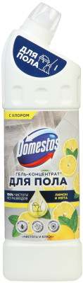 Средство для мытья полов Domestos, "Лимон и мята" 1 л