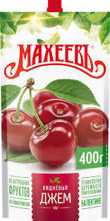 Джем Махеев дойпак 400гр Вишня