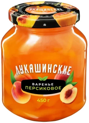Варенье Лукашинские Персиковое 450