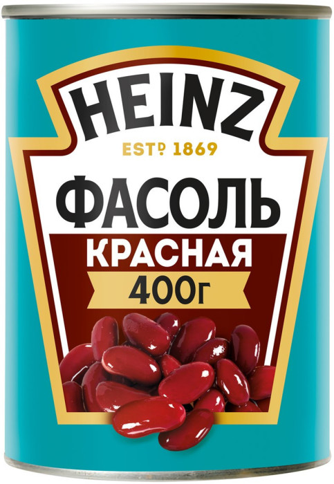 Фасоль белая HEINZ в собственном соку, 400г
