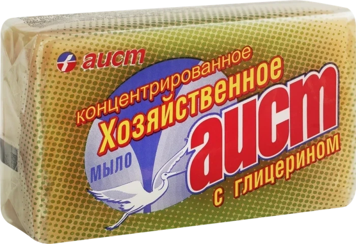 Хозяйственное мыло АИСТ с глицерином, 150г