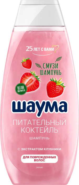 Шампунь для всех типов волос Шаума Питательный коктейль, 370мл