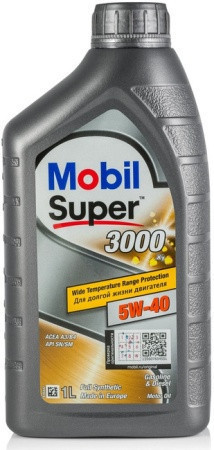 Масло моторное Mobil Super 3000 X1, синтетическое, класс вязкости 5W-30, 1 л