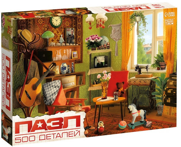 Пазл «Советская комната», 500 элементов