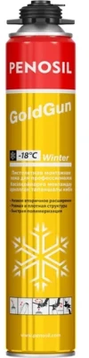 Монтажная профессиональная пена Penosil зимняя GoldGun winter, 750 мл