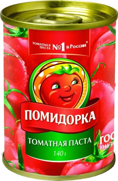 Том паста ПОМИДОРКА ж/б 140гр